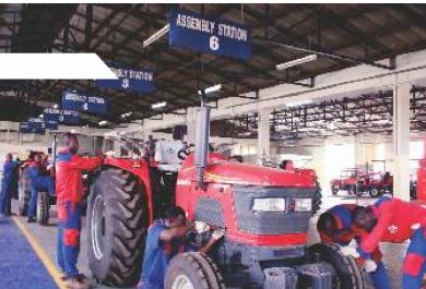 SKD Tractor Assembly Plant